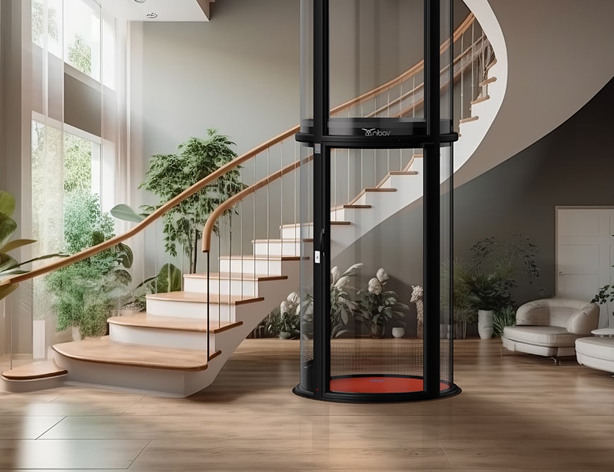 Nibav-Series-III-Max-min Affordable residential elevators